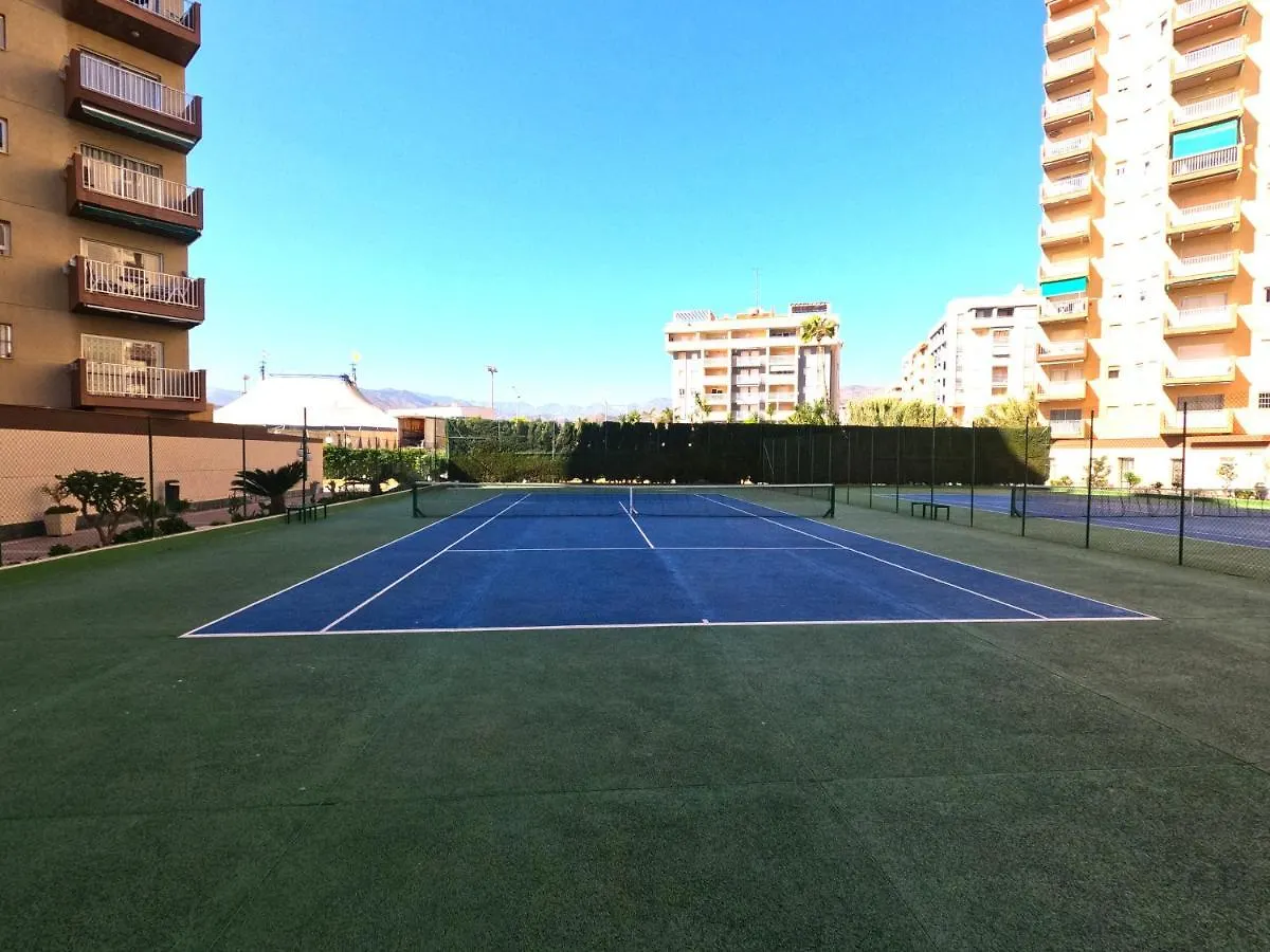 Rentitspain Gondolas Tenis Y Balcon Con Vista Al Mar Almunecar Spain